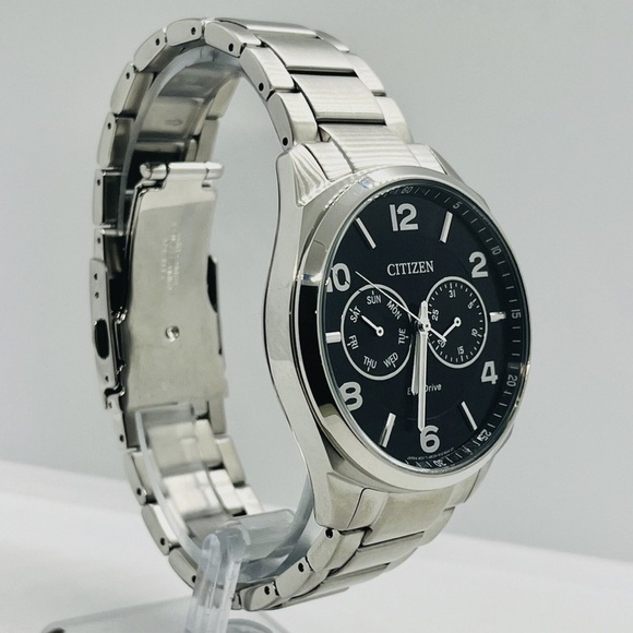 Citizen Eco-Drive Corso Stainless Steel Men's Watch AO9020-84E Brand New - Picture 8 of 9